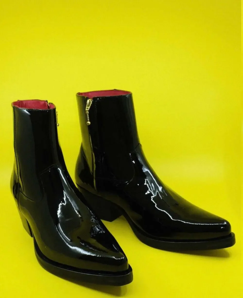 Ernest W. baker Patent Western boot